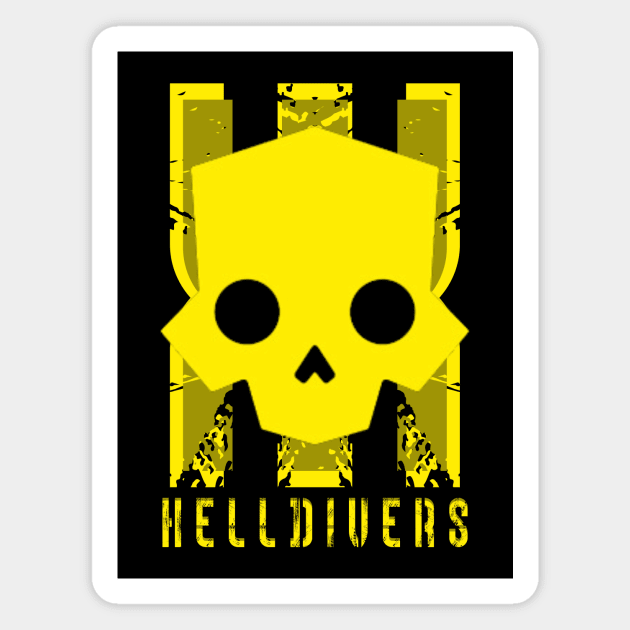 Helldivers Magnet by Behemoth